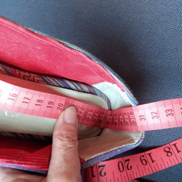 Toms Shoes Ballet Flats Size 9 Hippy Boho Folkwear Tribal Print - Picture 13 of 16